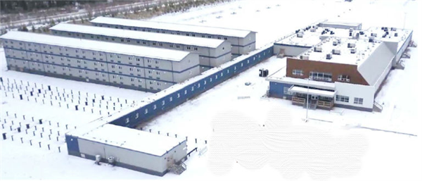UNUSED BRITCO 324-Bed "Like New" Turnkey Man Camp Complex, Installed