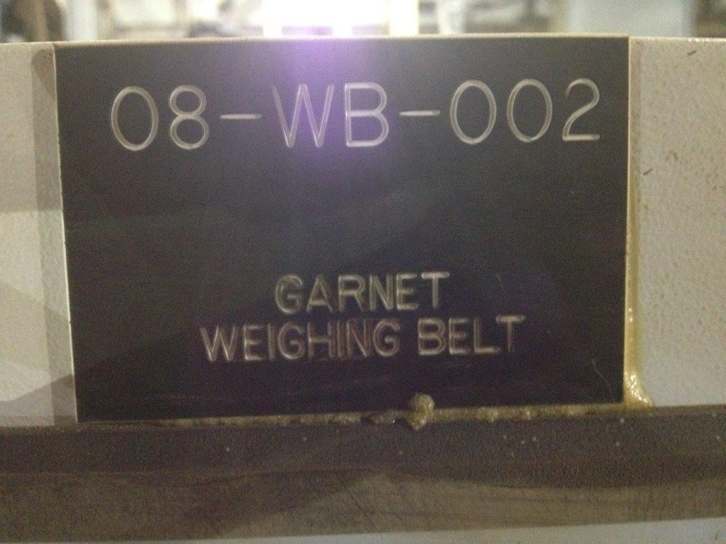 Thayer Model Mwf-13 Garnet Product Weigh Scale)