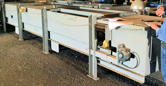2 Units - Ramsey 36" W X 19' L Weigh Belt Feeder - Thermo Electron Corp Model 90-100a With Dual 10-101r Belt Scales)