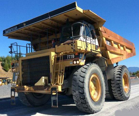 Caterpillar 777d Off-road End Dump Truck)