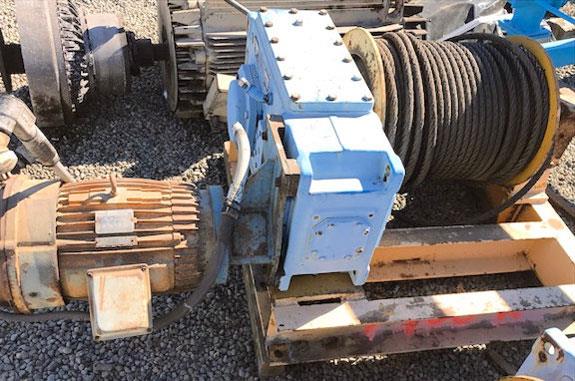 2 Units - Winches With Flender Gearbox And Lincoln 15/7.5 Hp Motor, 1765/885 Rpm)