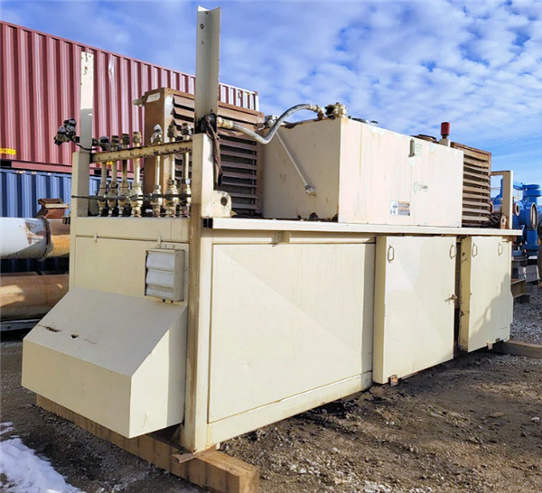 2 Units - Schwing Model Ksp 220 Sludge/paste Pump With 400 Hp Hydraulic Power Pack)