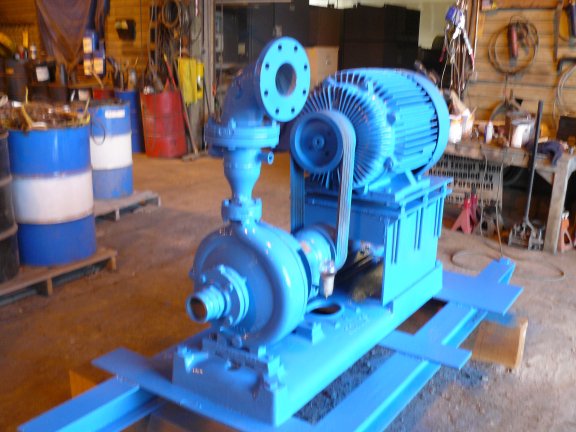 Goulds 4 X 3 Pump With 75 Hp Motor)