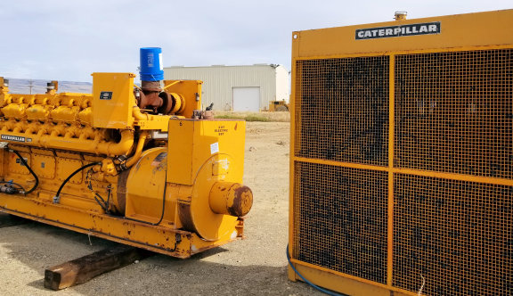 Caterpillar Model D399 Generator Set)