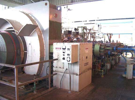 General Electric 11,500 Hp, (8200 Kw) 180 Rpm Synchronous Motor)