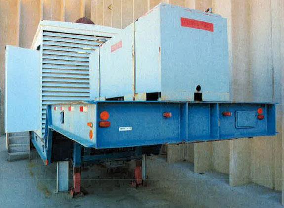 Caterpillar Model 3508 Parts Unit - 1250 Kva/1000 Kw Stand By Generator, Diesel Powered, Enclosed, On Trailer)