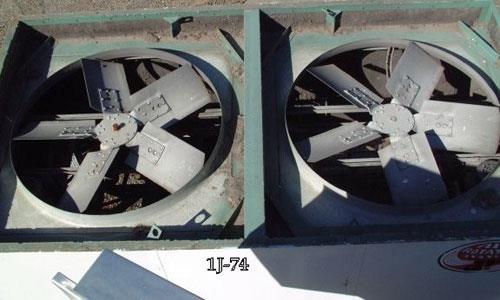 Johnson Air Rotation Heater, Model Ar-75cp-4-mg, Natural Gas)