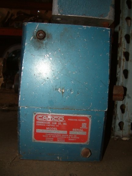 Camco, Commercial Cam Co. Inc, Emerson Electric Co., Model 512p2h40-270 Gear Reducer, Ratio Is 2:1)