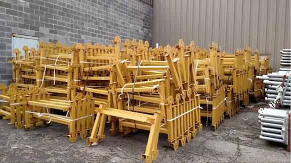 7 Miles Of Refurbished 36" Overland Conveyor System & Head & Tail Sections (hanging Idlers Type) With Unused 3-ply Steel Core Belt, No Cover)