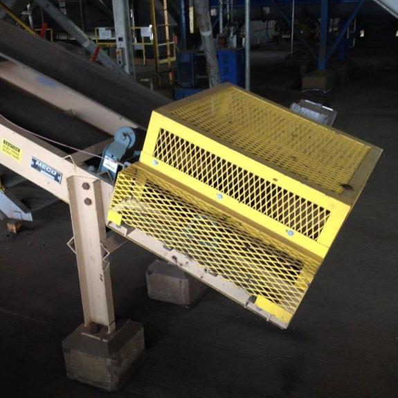 Meco 18" W X 20' L Rotex Trash Screen Undersize Transfer Incline Conveyor With 3 Hp Motor)