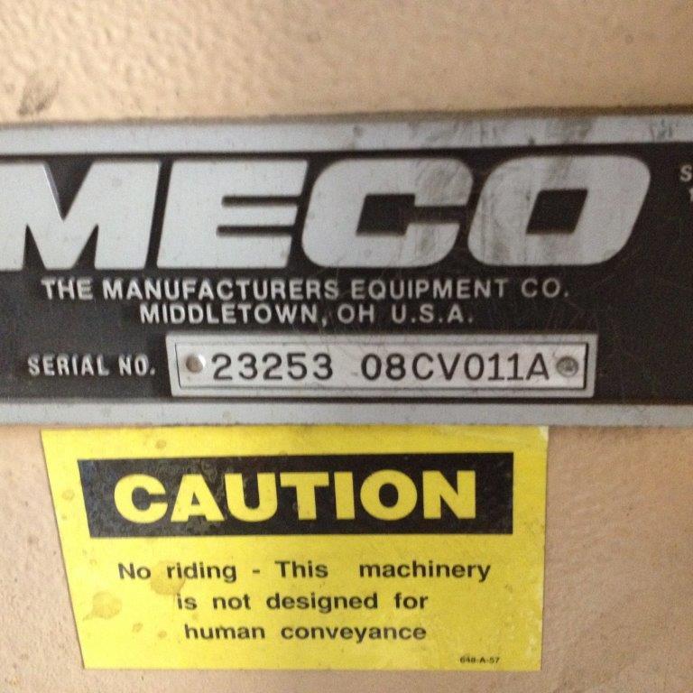 Meco 18" X 79' Model 8c18 Off-spec Product Transfer Conveyor With 7.5 Hp Motor)