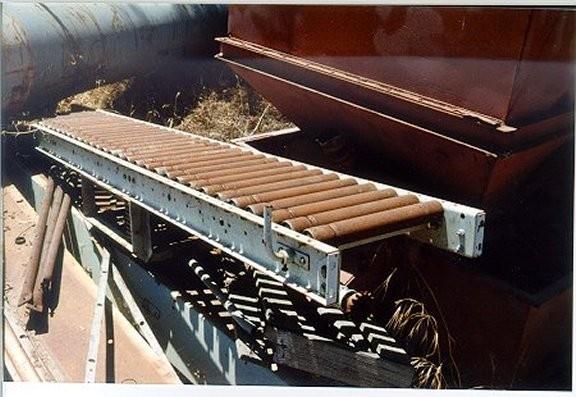 Carton Flat Roller Conveyor, 15" W X 10' L With 1 Hp Motor; No Belt)