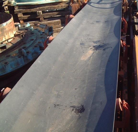42in X 28' Long Channel Conveyor, With 15 Hp Motor)
