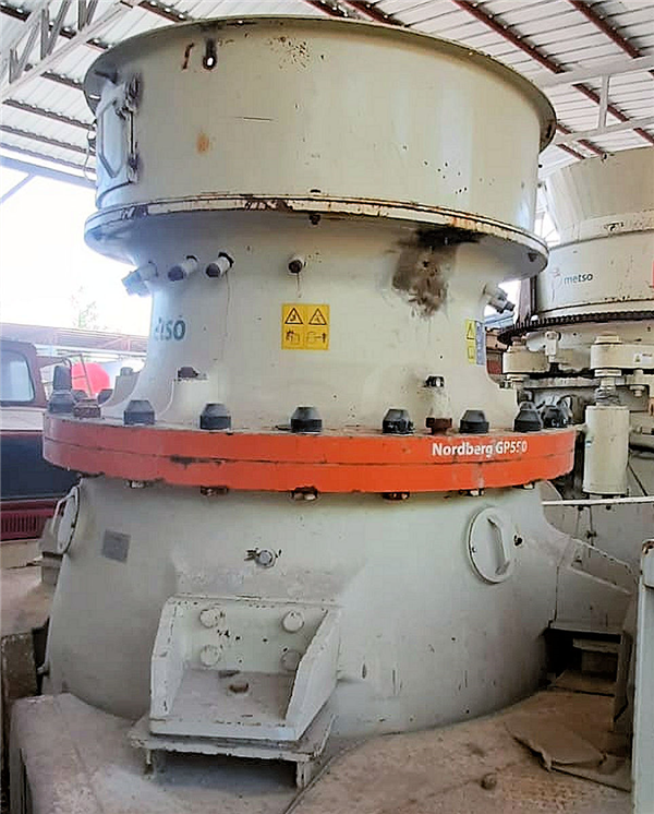 Unused Metso-nordberg Model Gp550 Cone Crusher)