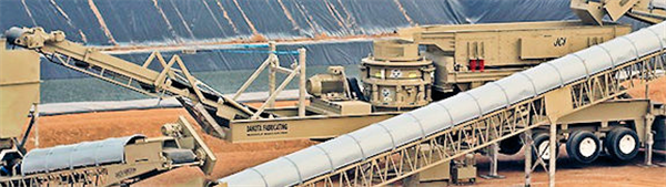 Portable Crushing Plant With Primary Unit Including Lippmann 30 X 42 Jaw Crusher, Grizzly & Conveyor & Secondary Unit Including Jci/astec K300 Cone Crusher, Screen & Conveyors)