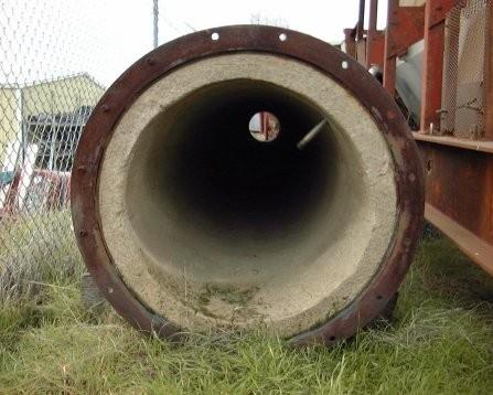 Smoke Stack, 30" Id X 39'2" L, With 3" Thick Cement Mortar Lining)
