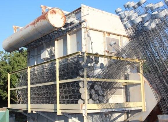 Kice Model # M120-10 Dust Collector, Rated For 12,600 Cfm, Set Up For (120) Bags)