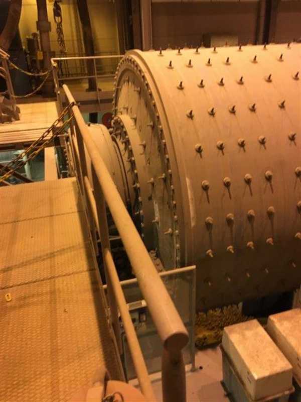Nordberg/thune 6m X 7.7m (19'8" X 25'3")autogenous Grinding Mill With (2)1250 Kw (1675 Hp) Motors)