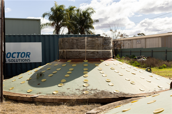 Unused Outotec 24' X 17' (7.3m X 5.2m) Egl Sag Mill With Abb 6,300 Hp (4,750 Kw) Variable Speed Drive)