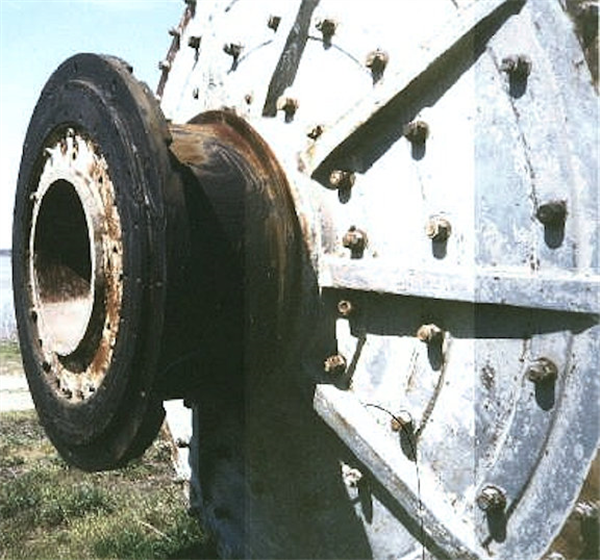 Feed And Discharge Heads Only For Kvs 11' X 18' Ball Mill)
