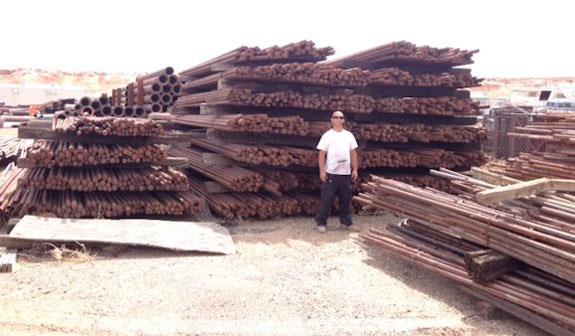 Approximately 190 Short Tons of Steel Rods for 13’ x 18’8" Rod Mill