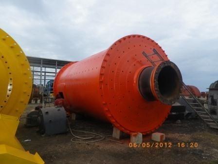 Allis Chalmers 10' X 18' (3.05m X 5.49m) Ball Mill, Supplied With Option 1250 Hp Ge Sync Motor)