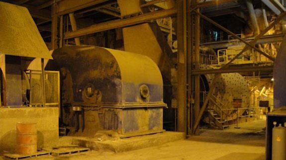 Fl Smidth 14' X 24' Ball Mill With 2500 Hp, 60 Hz Synchronous Motor)