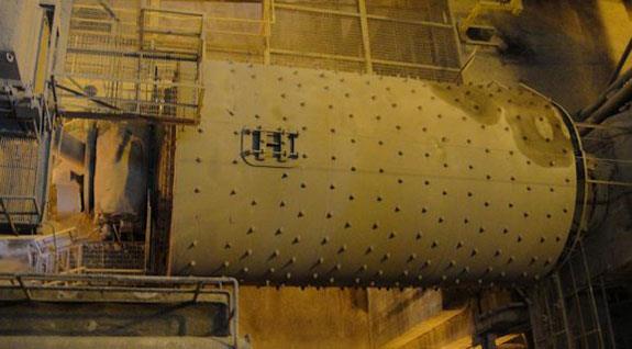 FL SMIDTH 14' x 24' Ball Mill with 2500 HP, 60 Hz synchronous motor