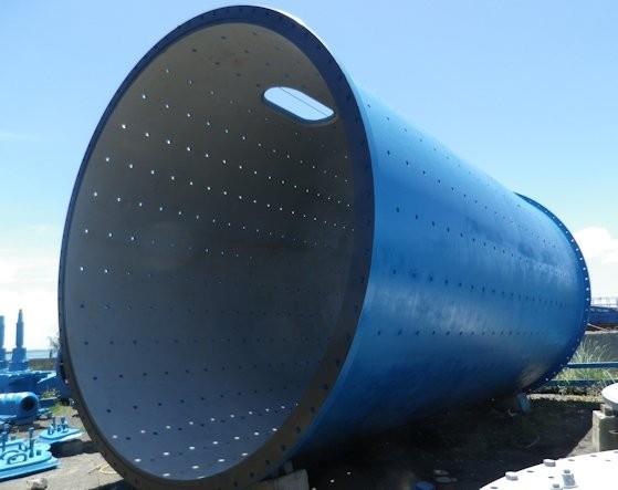 Kobe Steel - Allis Chalmers 14' X 23' (4.2m X 7m) Ball Mill)