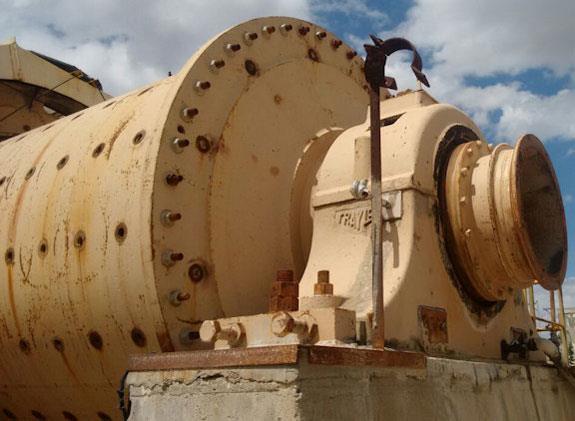 Traylor 8' X 11' Ball Mill With 300 Hp Motor. Includes Knelson And Falcon Concentrators)