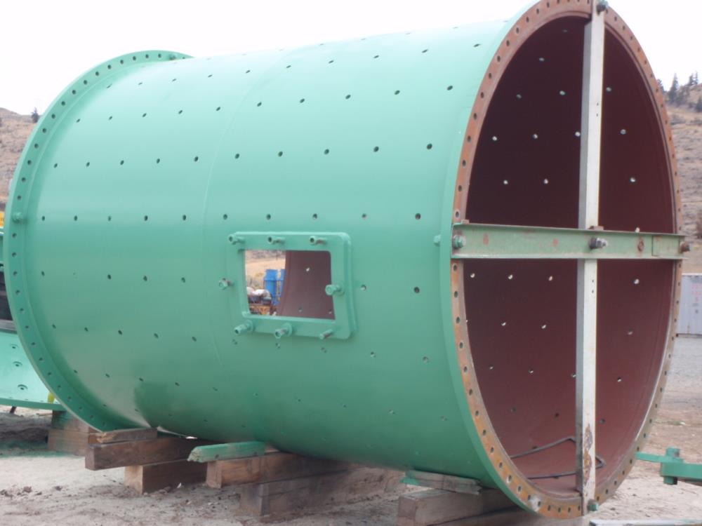 Hardinge-koppers 11' X 14' (3.4 M X 4.3m) Ball Mill. No Motor (previously Installed With 800 Hp))