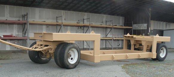 Shop Fabricated Trailer Designed For 9' X 12' Ball Mill)