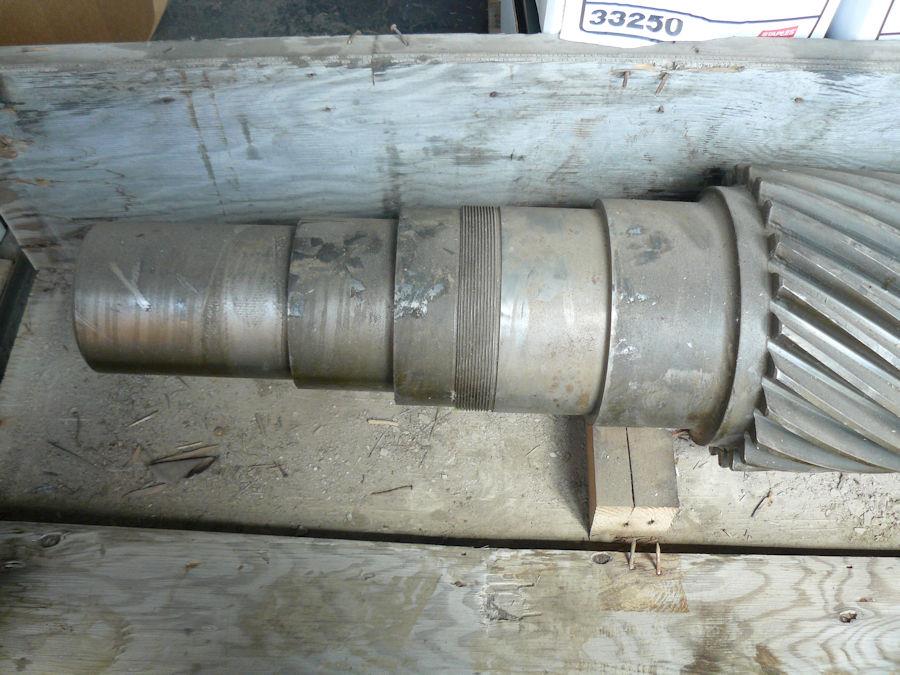 Spare Pinion Gear, Double Helical Cut With Shaft)
