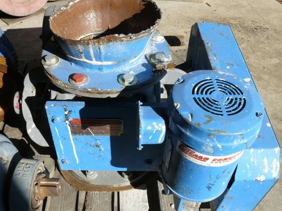 Chicago Model 9494 8" Rotary Valve With 1/2 Hp Reliance Motor)