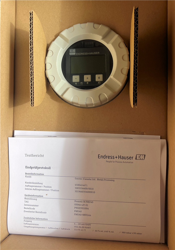 16 Units - UNUSED ENDRESS+HAUSER (E+H) Prosonic M FMU40 Ultrasonic Level Measurement