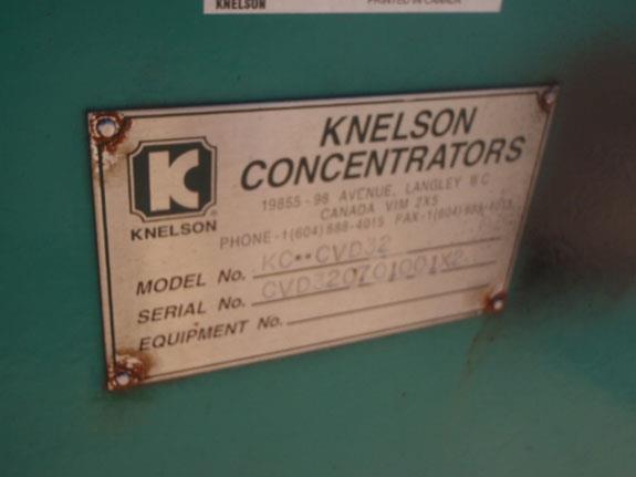 Knelson Model Kc Cvd32 Concentrator With 40 Hp Motor)