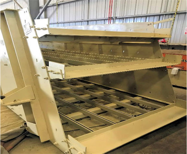 Refurbished Metso (svedala-allis Chalmers) 6' X 16' Triple Deck Sv Ripl-flo Incline Screen)